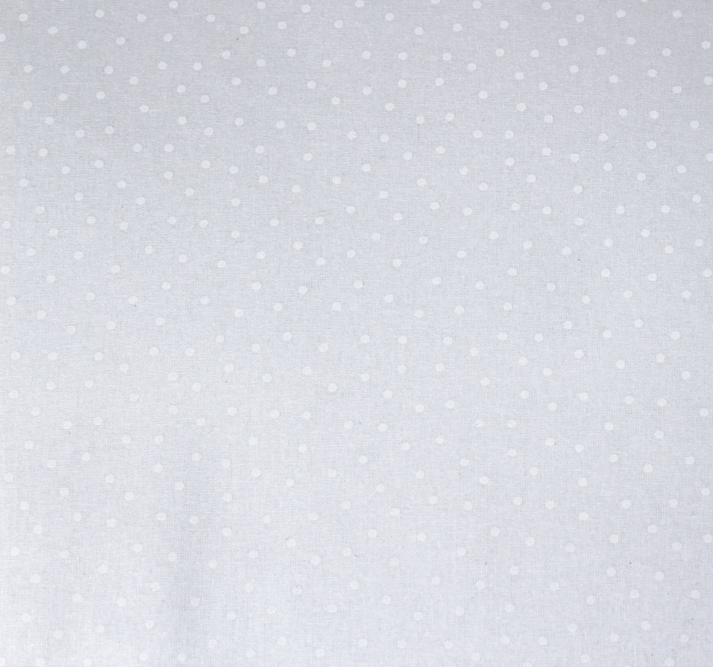 Nutex 108" Wide White Polkadot Cotton Fabric - Ideal for Quilting and Crafts