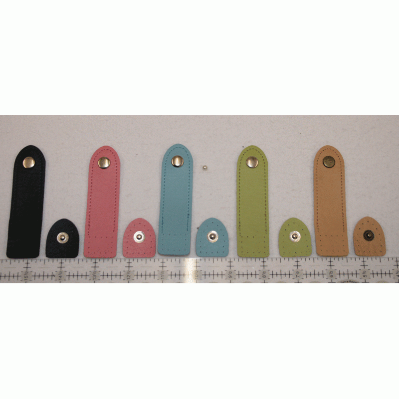 Light Blue F J Fusion Bag Fasteners - 9cm x 2.4cm