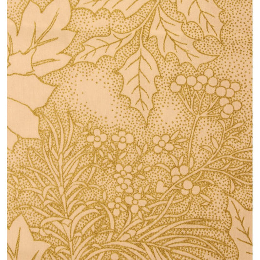 Moda Let it Glow Extra Wide Backing Fabric - 108" Gold & Cream