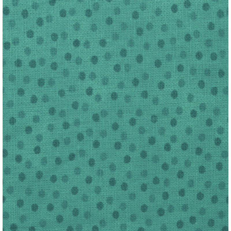 John Louden 100% Cotton Extra Wide Backing Fabric - Blue Dots