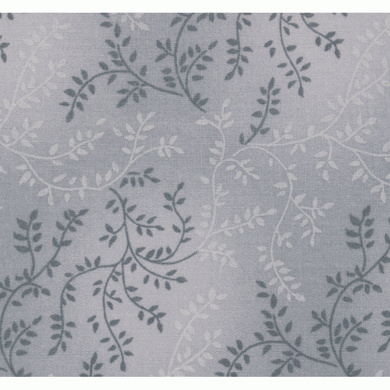 Dewhurst 108" Extra Wide Backing Fabric - Elegant Leaf Design