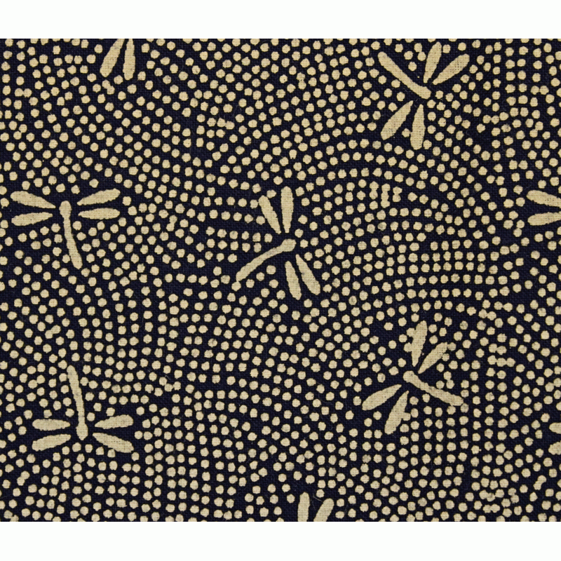 Navy Blue Dragonfly Extra Wide Backing Fabric - 108"