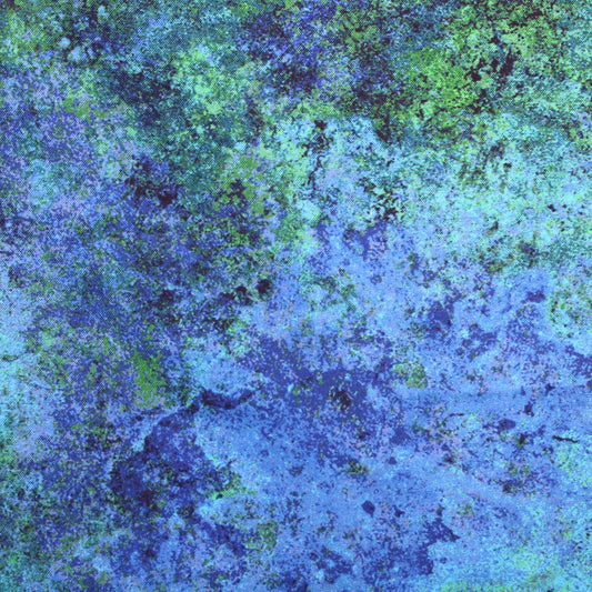 Stoff Stonehenge, Blue Lagoon. 108”wide