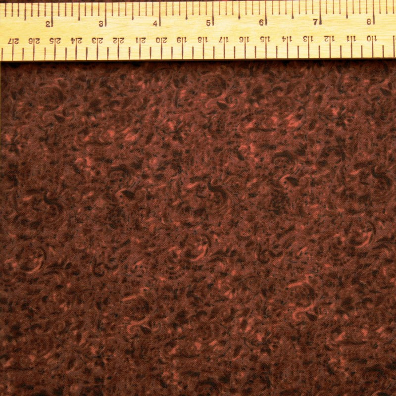 Ebor Fabric - Extra Wide 118" Backing Fabric in Brown