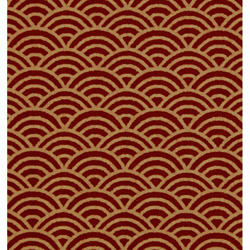 Nutex 108" Extra Wide Backing Fabric - Brown Arch Design