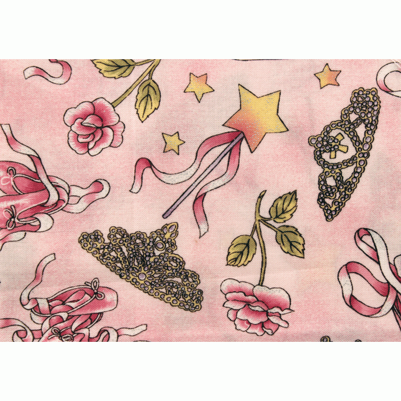 Multicoloured Children's Fabric Fat Quarter - Perfect for Quilting and Crafts