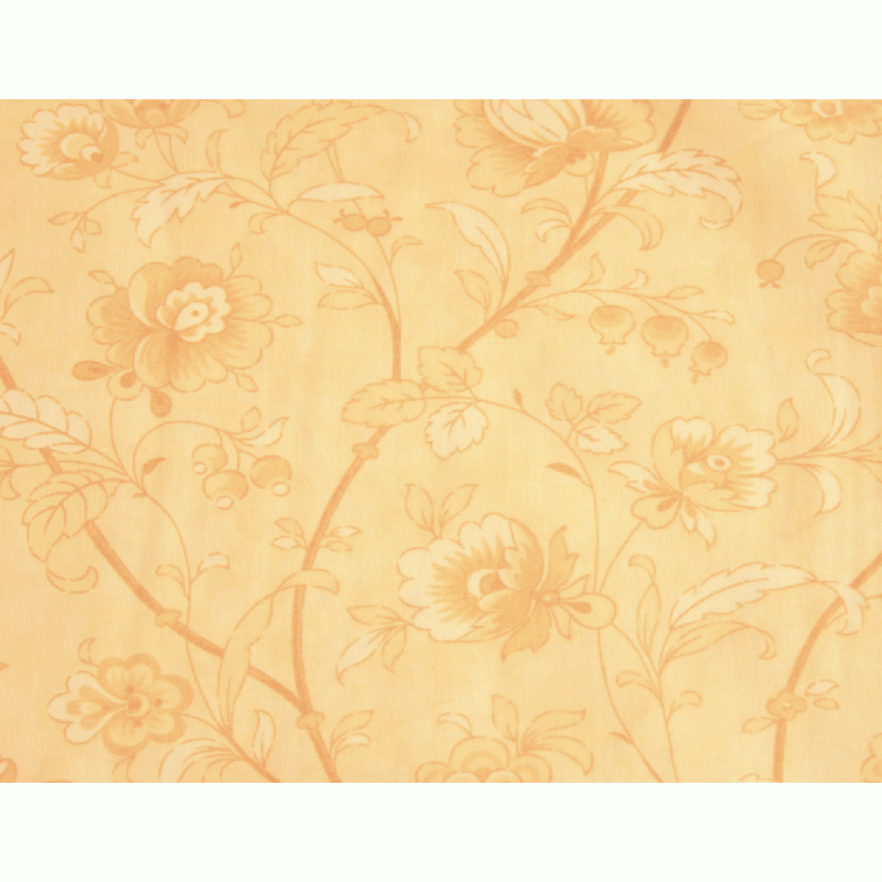 Printemps by Three Sisters - Cream Floral Backing Fabric