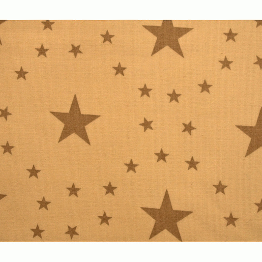 108" Extra Wide Freedom Rings Backing Fabric - Light Beige with Stars