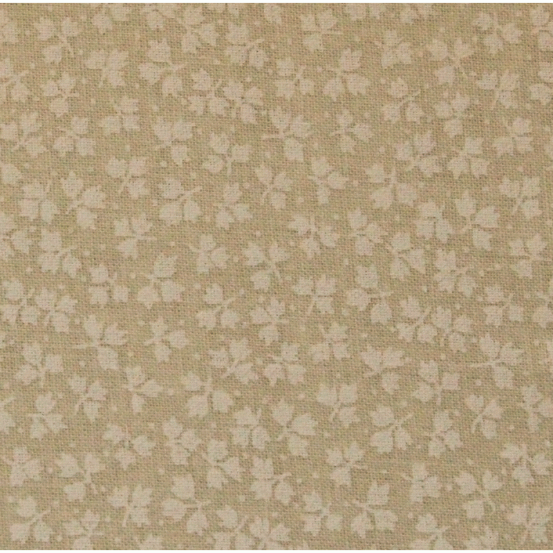 Extra Wide Cream Floral Backing Fabric for Quilting - 108"