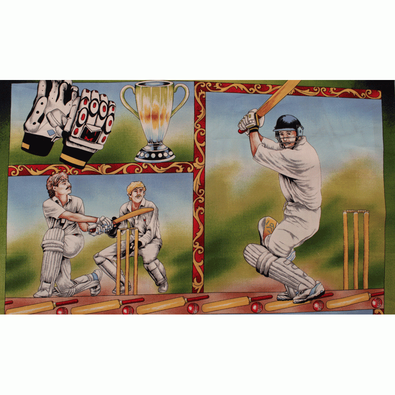 Cricket-Themed Children's Fabric Panel - Nutex