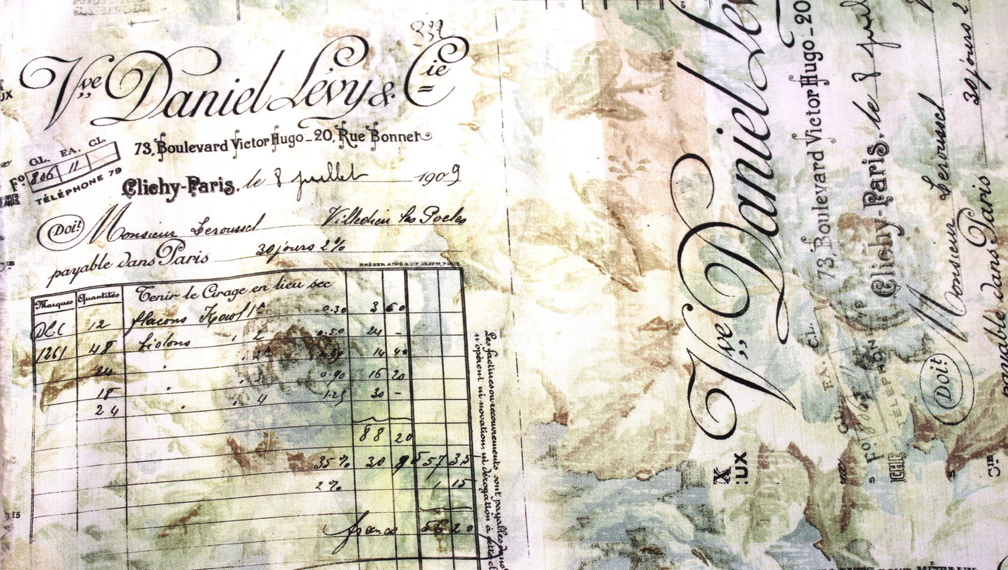 Tim Holtz electric, green 108” wide.