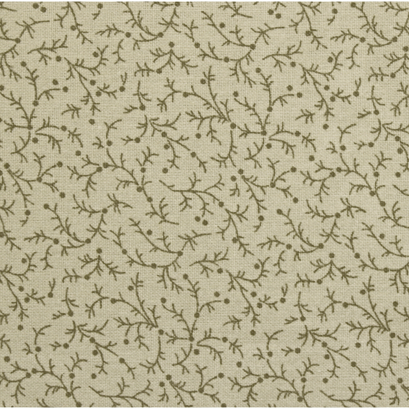 Stoff 108" Emma Extra Wide Backing Fabric - Grey Berries