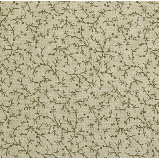 Stoff 108" Emma Extra Wide Backing Fabric - Grey Berries