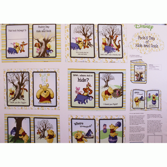 Disney Winnie the Pooh Hide and Seek Fabric Book