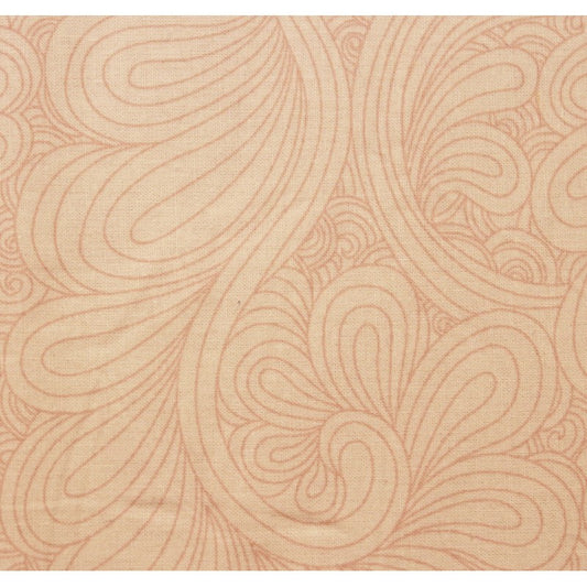 Extra Wide Backing Fabric 108" - Delicate Beige Pattern by Robert Kaufman