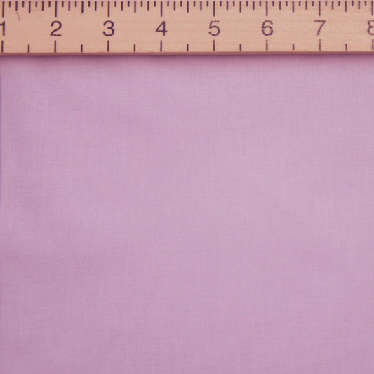 Lilac Plain Sheeting Fabric - Extra Wide 96" for Quilting