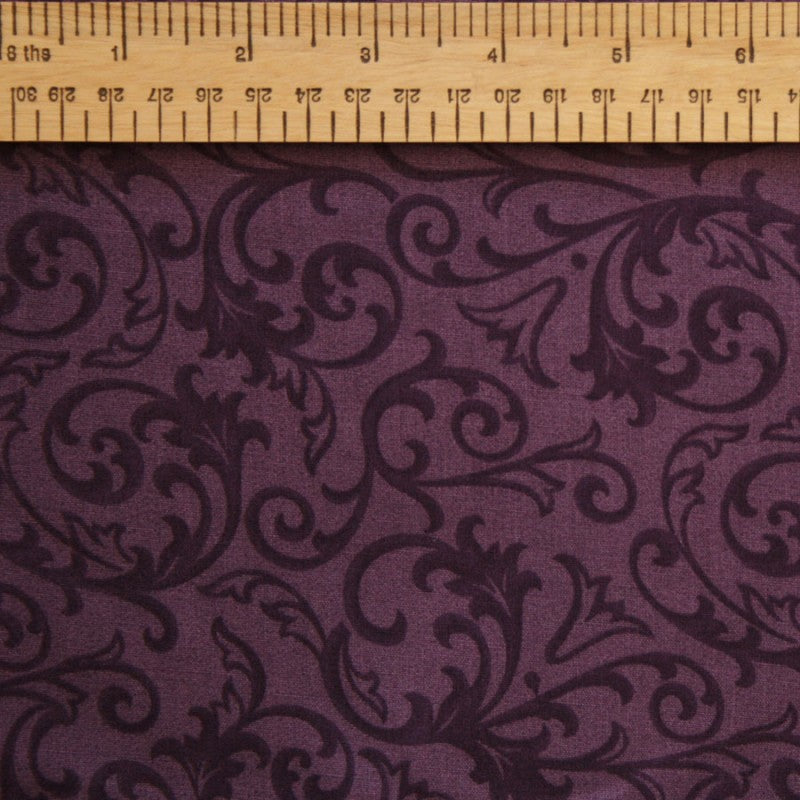 Stoff Swirls 108" Extra Wide Backing Fabric - Dark Floral Design