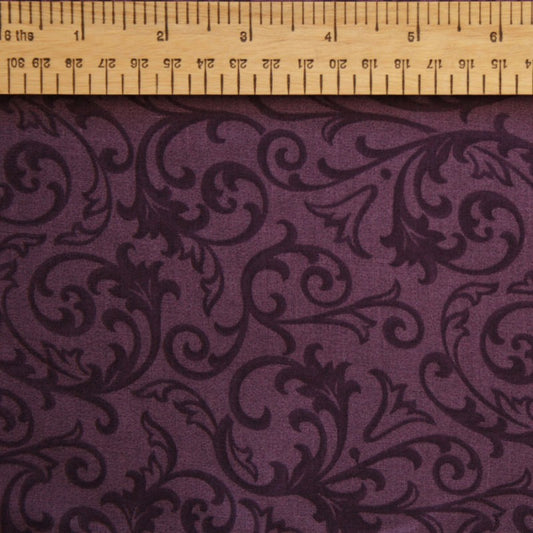 Stoff Swirls 108" Extra Wide Backing Fabric - Dark Floral Design