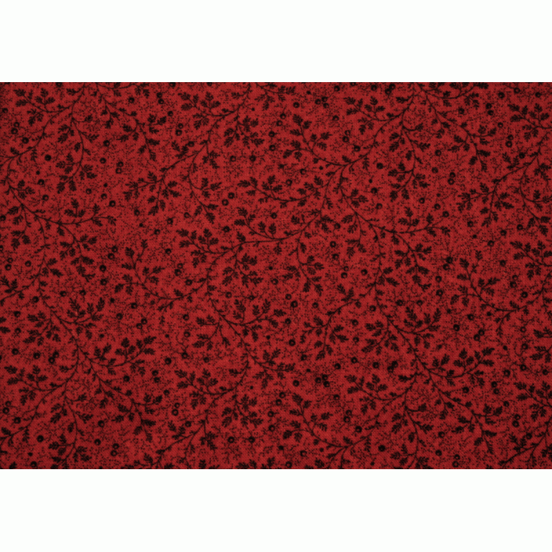 108" Anbo Extra Wide Red Backing Fabric - Ideal for Quilting and Crafting