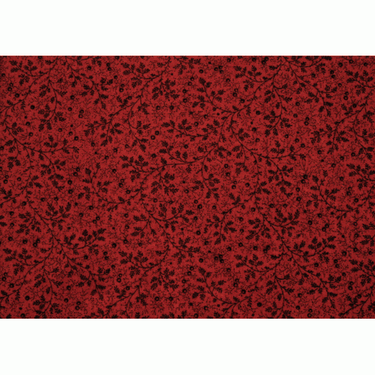 108" Anbo Extra Wide Red Backing Fabric - Ideal for Quilting and Crafting
