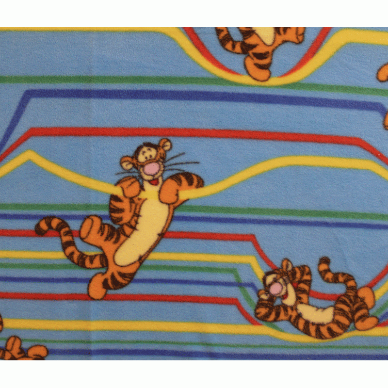 60" Wide Disney Fleece - Winnie the Pooh Design for Kids' Quilts