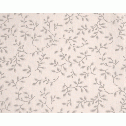 Stoff 108" Leaves on a Stem Backing Fabric - Premium Quality for Quilting