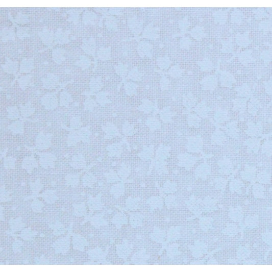 Ebor 108" Extra Wide White Backing Fabric with Floral Sprigs