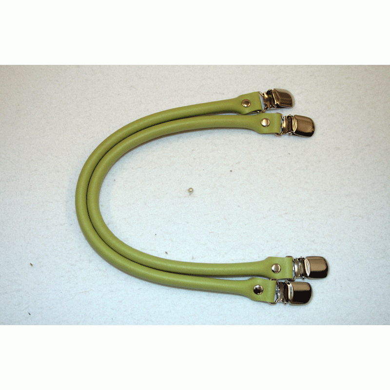 Light Green F J Fusion Bag Handles - 40cm | Dragonfly Quilting