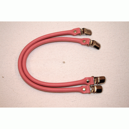 Premium 40cm Pink F J Fusion Bag Handles for Quilting