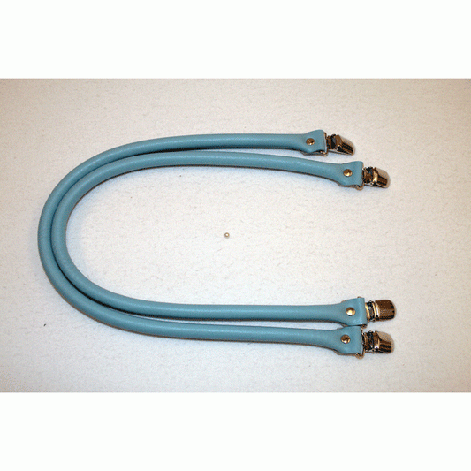 F J Fusion Light Blue Bag Handles - 60 cm | Dragonfly Quilting