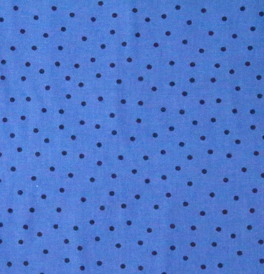 Nutex Dottie Blue 108" wide