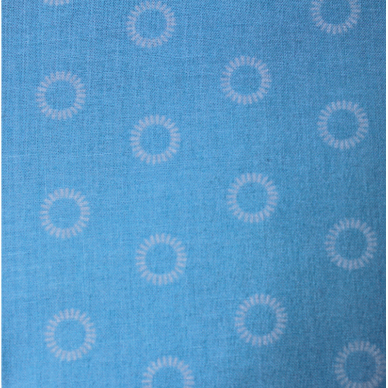Blue Rings Children's Fabric Fat Quarter - Ebor Fabrics