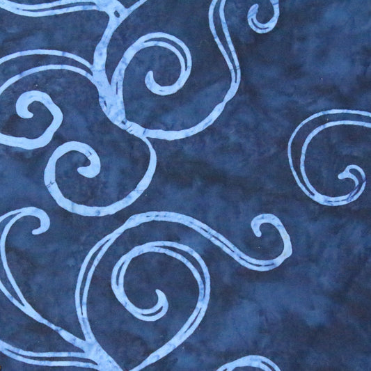 Moda Hometown girl, 108" wide blue