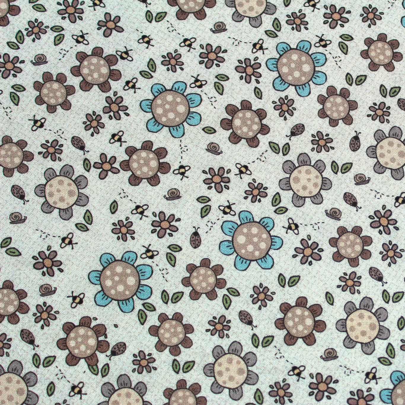 Nutex 108" wide "moonflower" Cream, 100% cotton