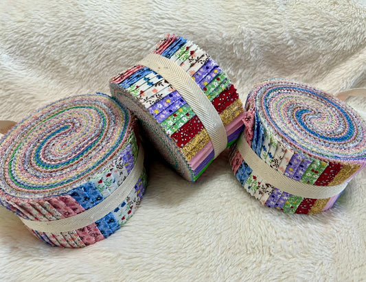 Precut strips Summer tones