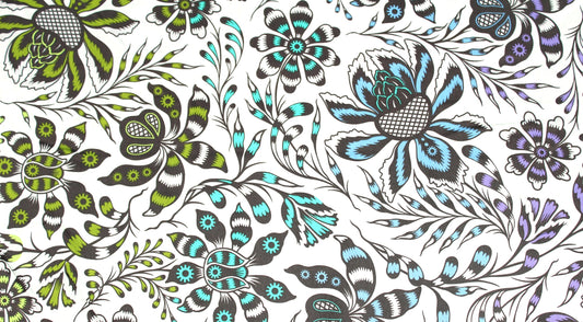 Stoff- "Tula pink"- Roar. 108" extra wide cotton fabric