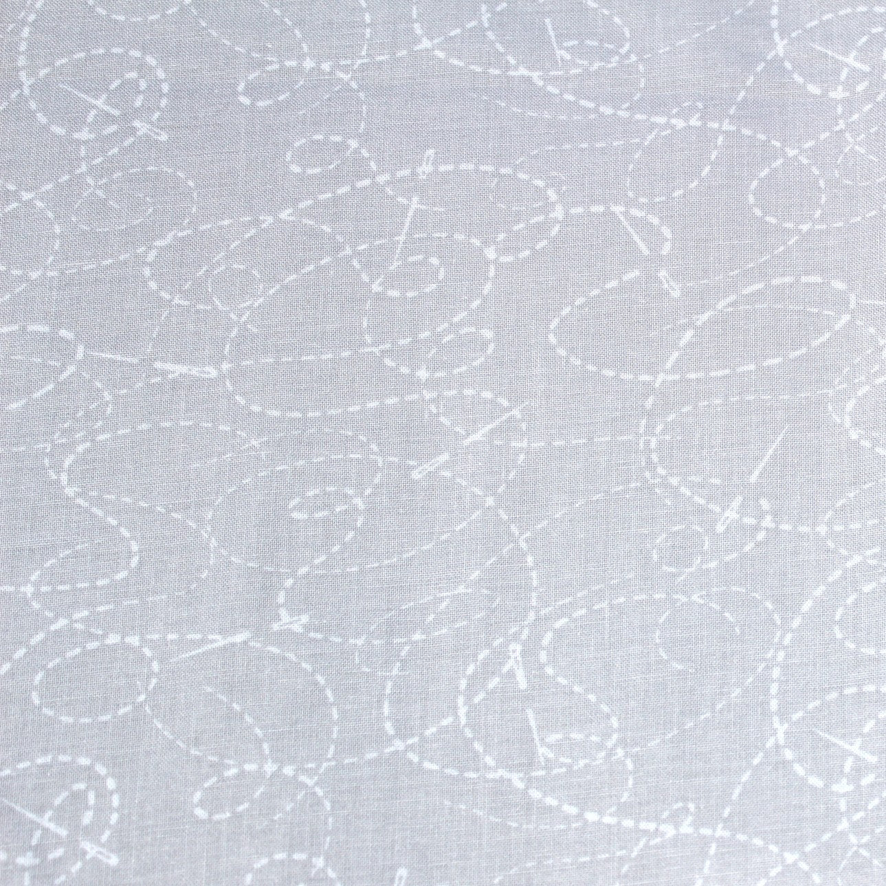 Stoff "needle and thread" 108" backing fabric, grey